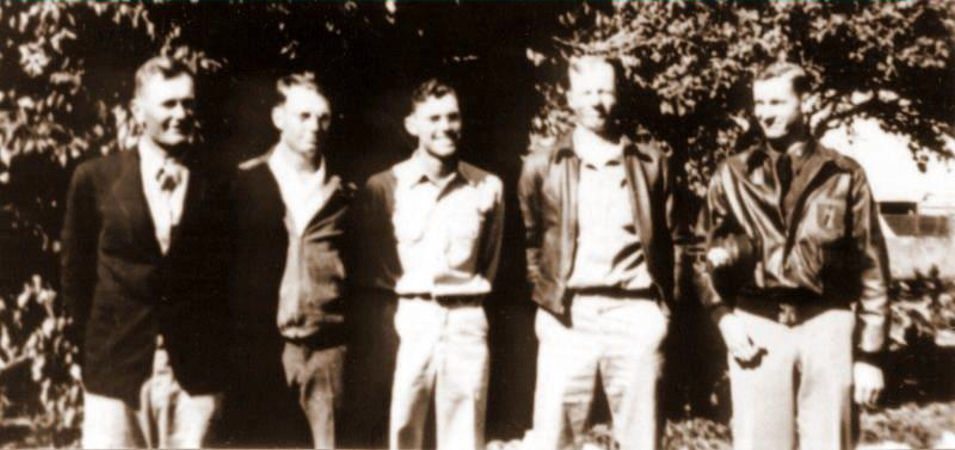 Fuchs brothers, c. 1943 Fuchs brothers, c. 1943